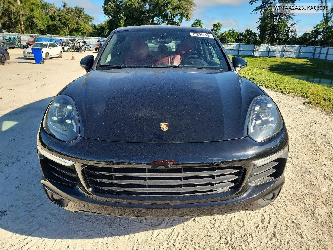 2018 PORSCHE CAYENNE VIN WP1AA2A23JKA06005 — фото 5