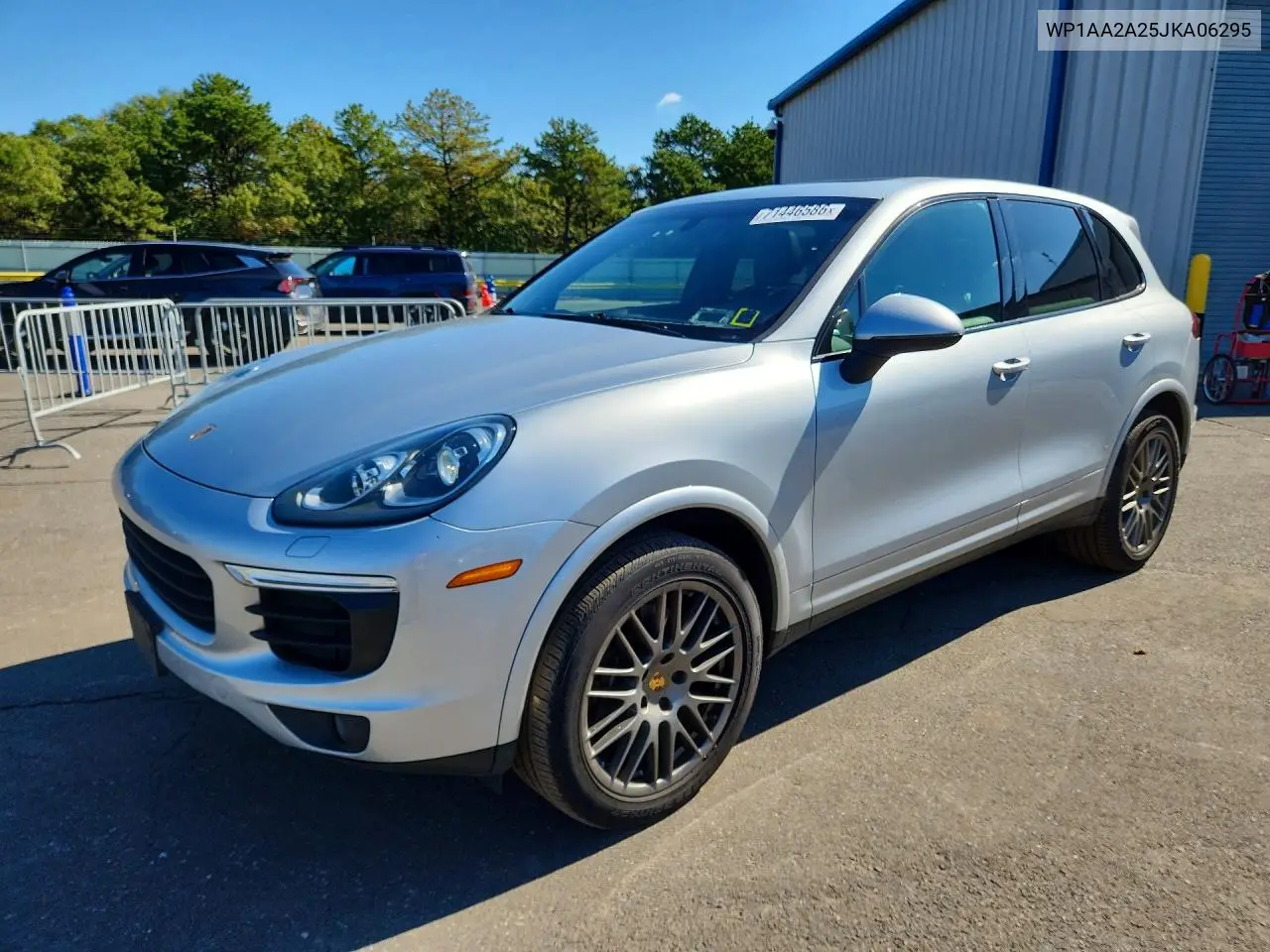 PORSCHE CAYENNE 2018, VIN WP1AA2A25JKA06295
