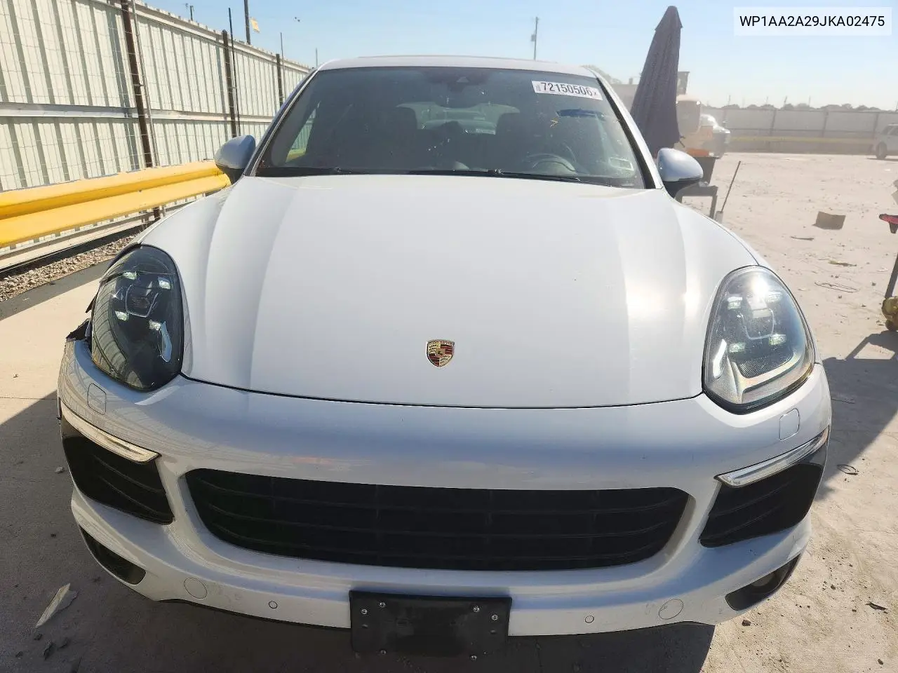 2018 PORSCHE CAYENNE VIN WP1AA2A29JKA02475 — фото 5