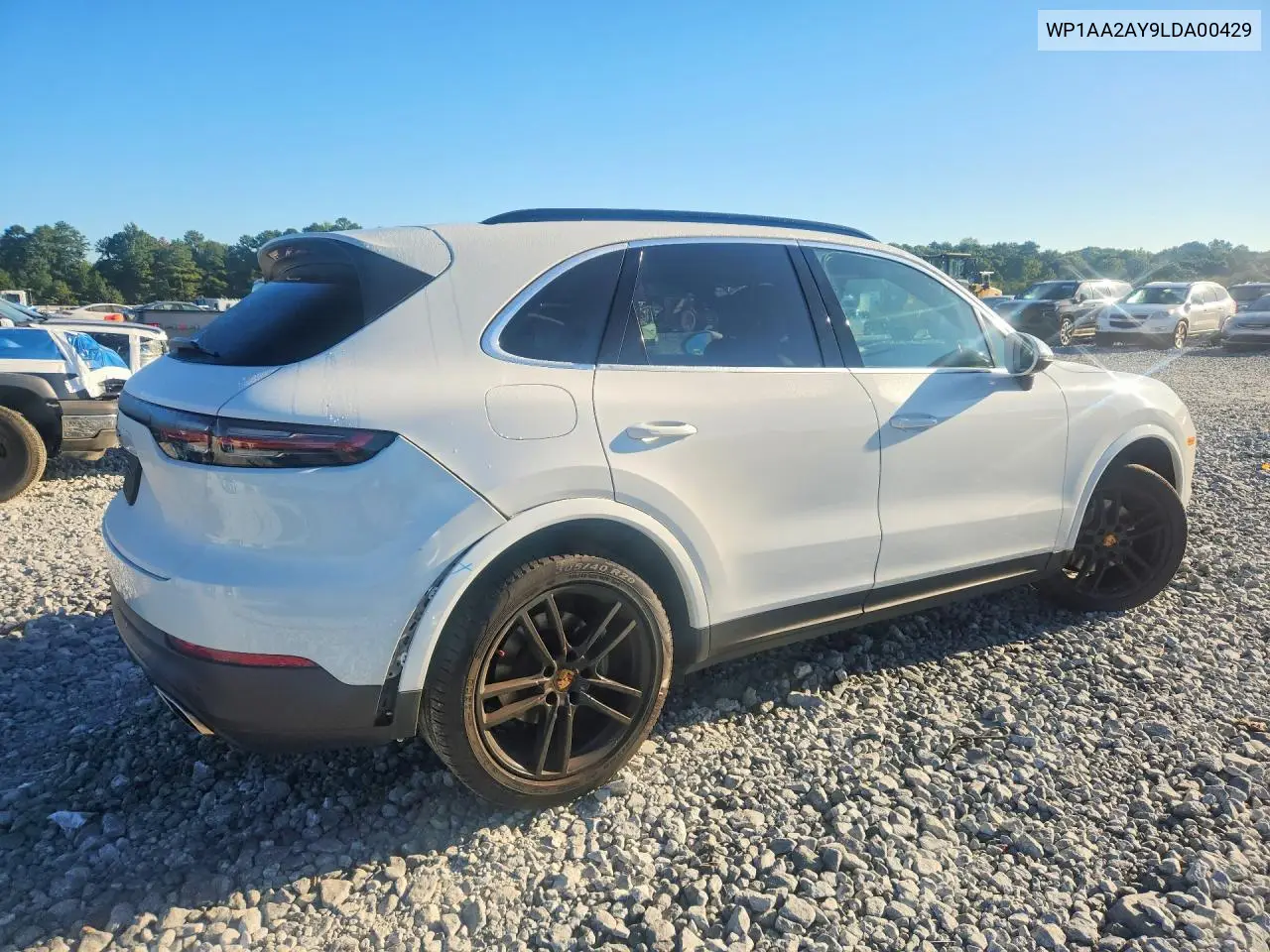 2020 PORSCHE CAYENNE VIN WP1AA2AY9LDA00429 — фото 3