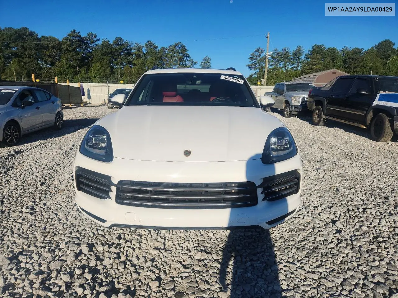2020 PORSCHE CAYENNE VIN WP1AA2AY9LDA00429 — фото 5