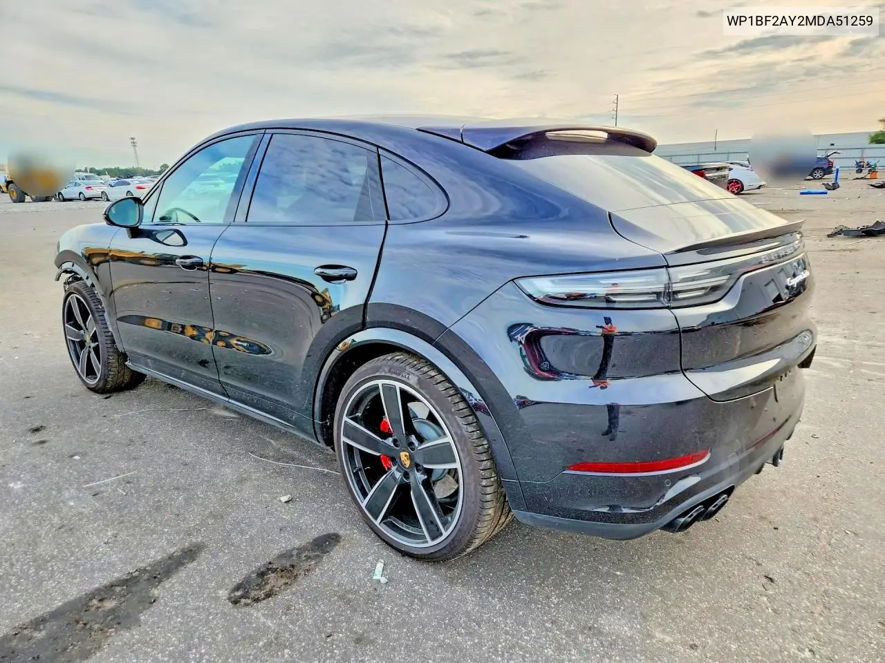 2021 PORSCHE CAYENNE VIN WP1BF2AY2MDA51259 — фото 2