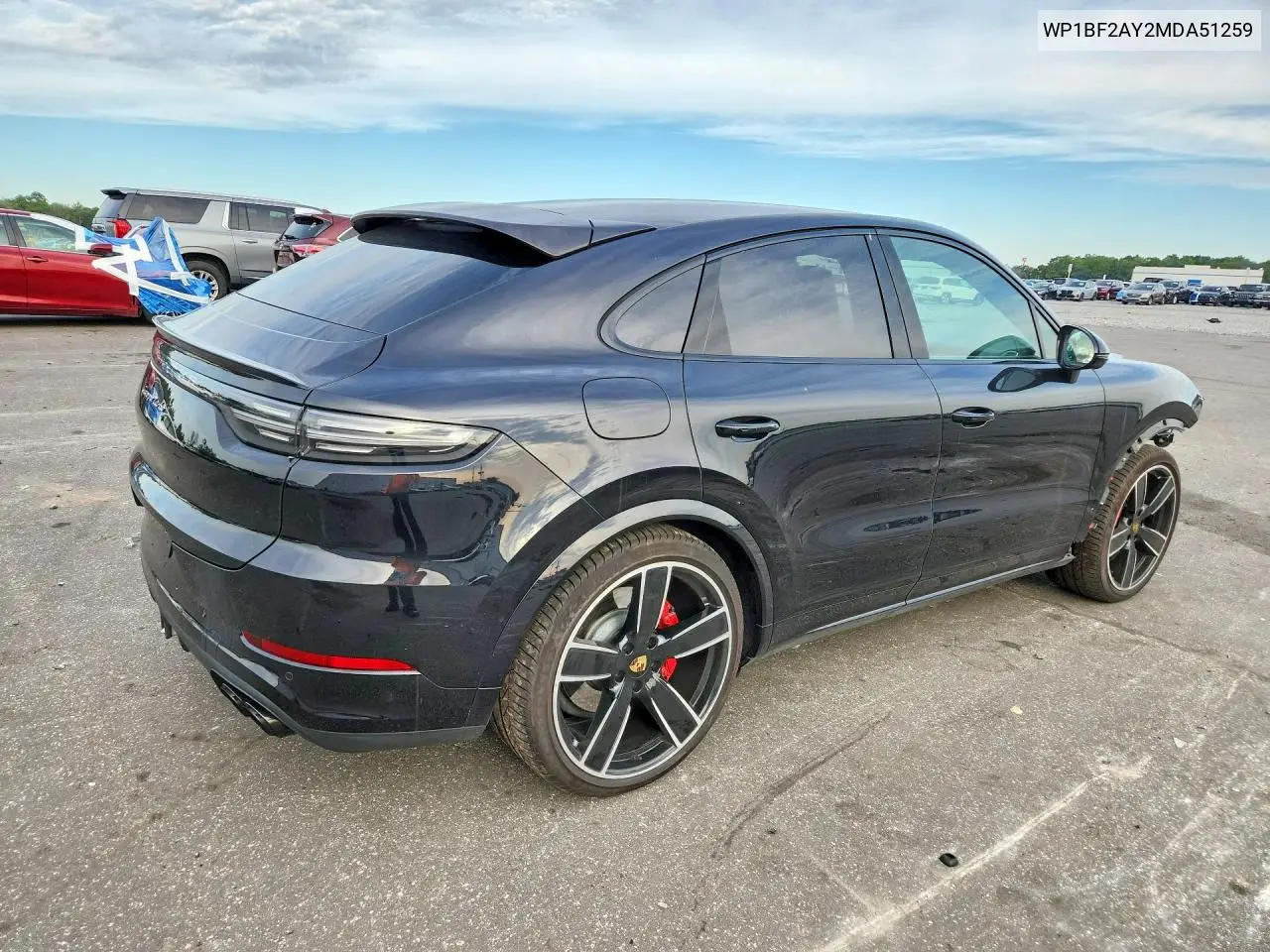 2021 PORSCHE CAYENNE VIN WP1BF2AY2MDA51259 — фото 3