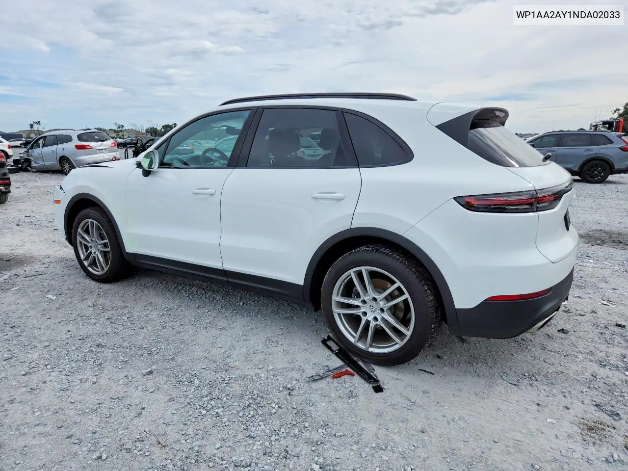 2022 PORSCHE CAYENNE VIN WP1AA2AY1NDA02033 — фото 2
