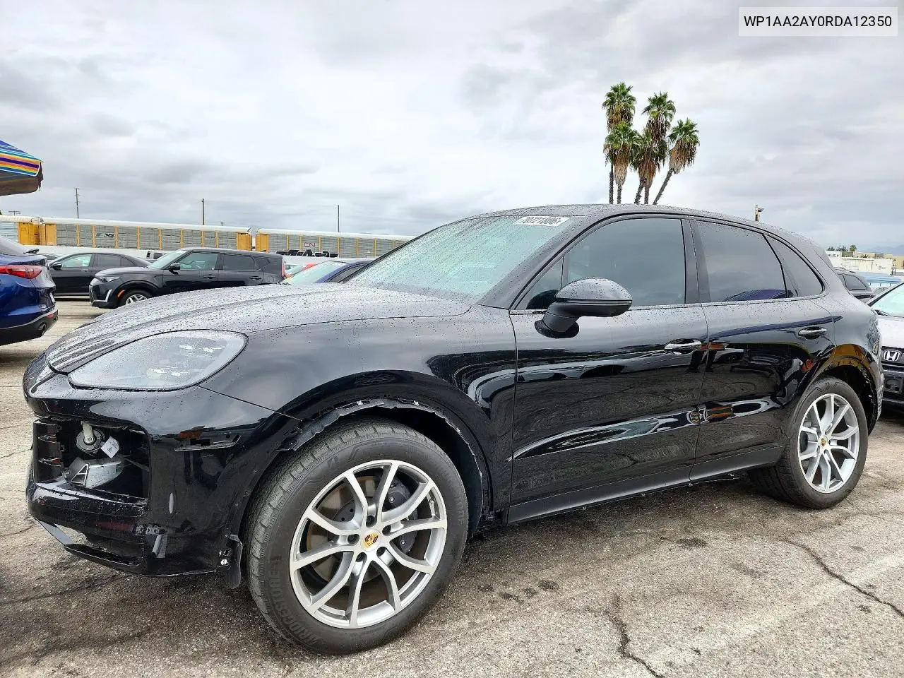 PORSCHE CAYENNE 2024, VIN WP1AA2AY0RDA12350