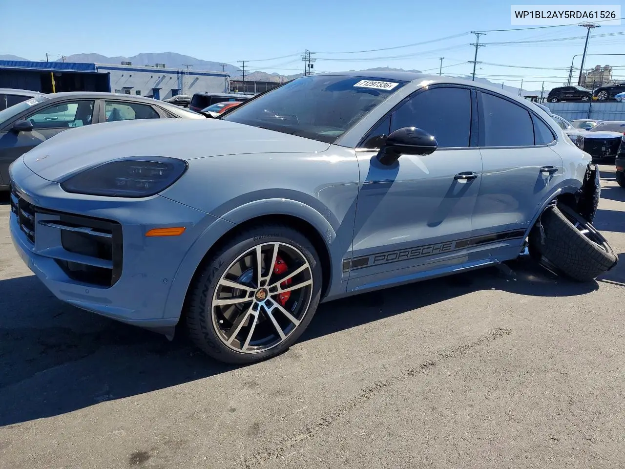 PORSCHE CAYENNE 2024, VIN WP1BL2AY5RDA61526