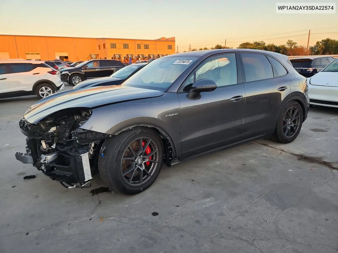 PORSCHE CAYENNE 2025, VIN WP1AN2AY3SDA22574