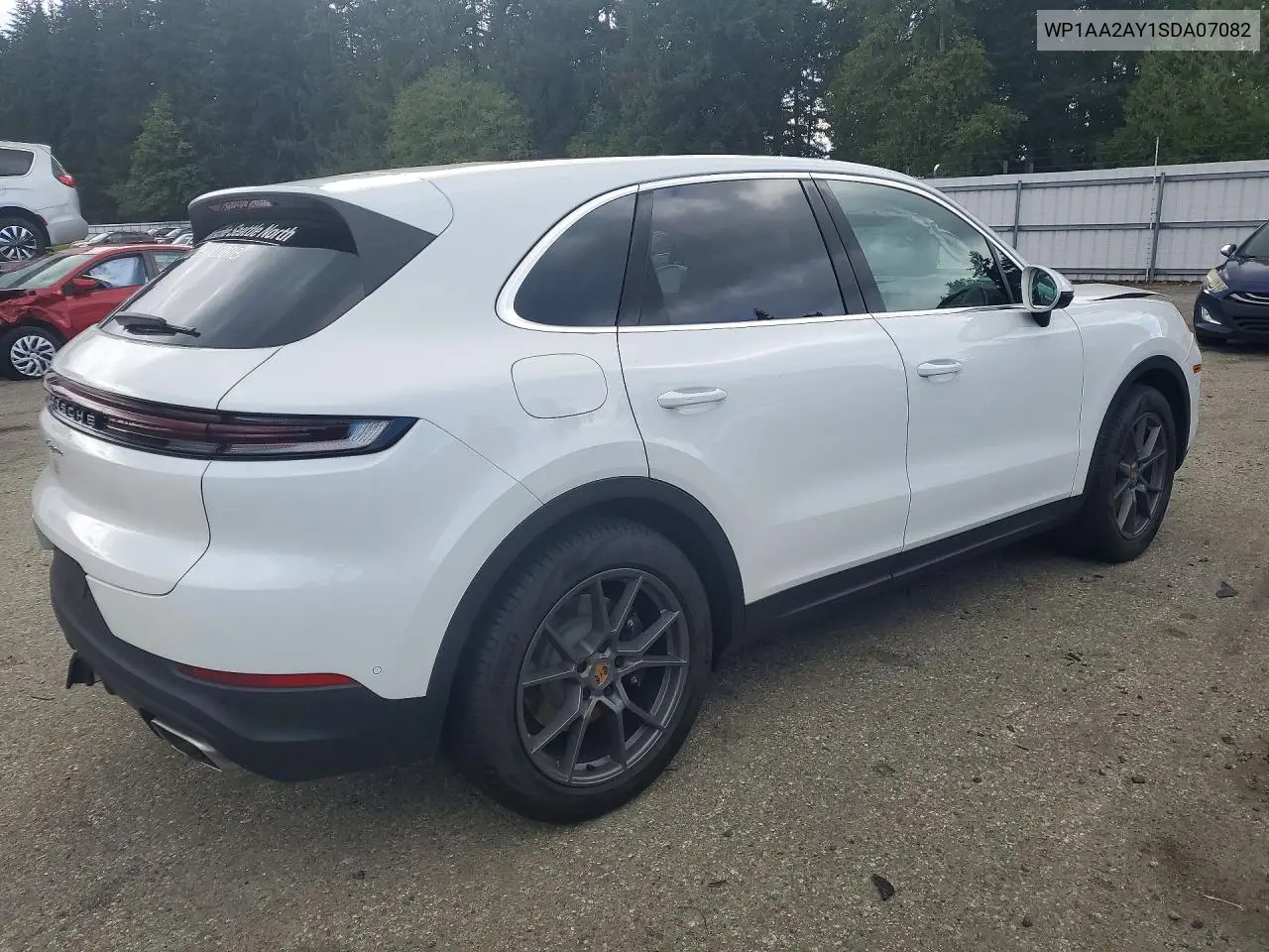 2025 PORSCHE CAYENNE VIN WP1AA2AY1SDA07082 — фото 3
