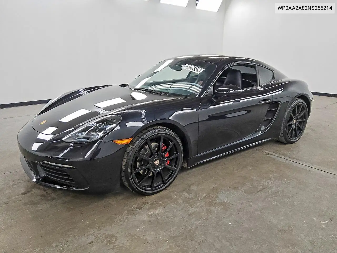 PORSCHE CAYMAN 2022, VIN WP0AA2A82NS255214