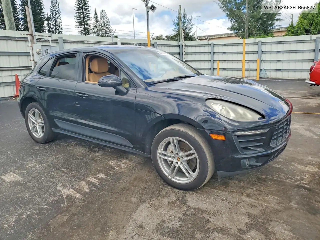 2015 PORSCHE MACAN VIN WP1AB2A53FLB66877 — фото 4
