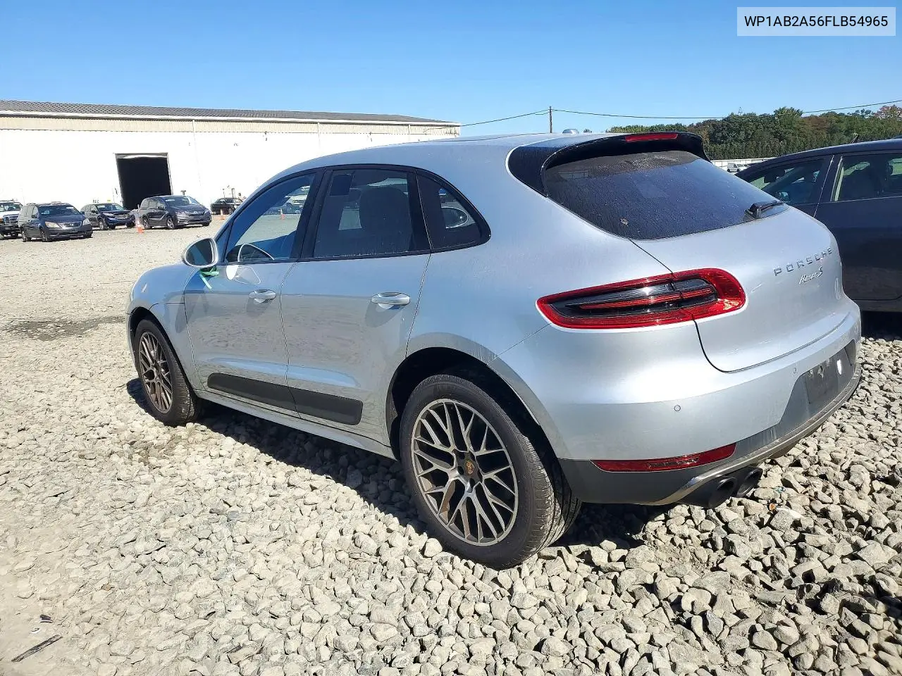 2015 PORSCHE MACAN VIN WP1AB2A56FLB54965 — фото 2