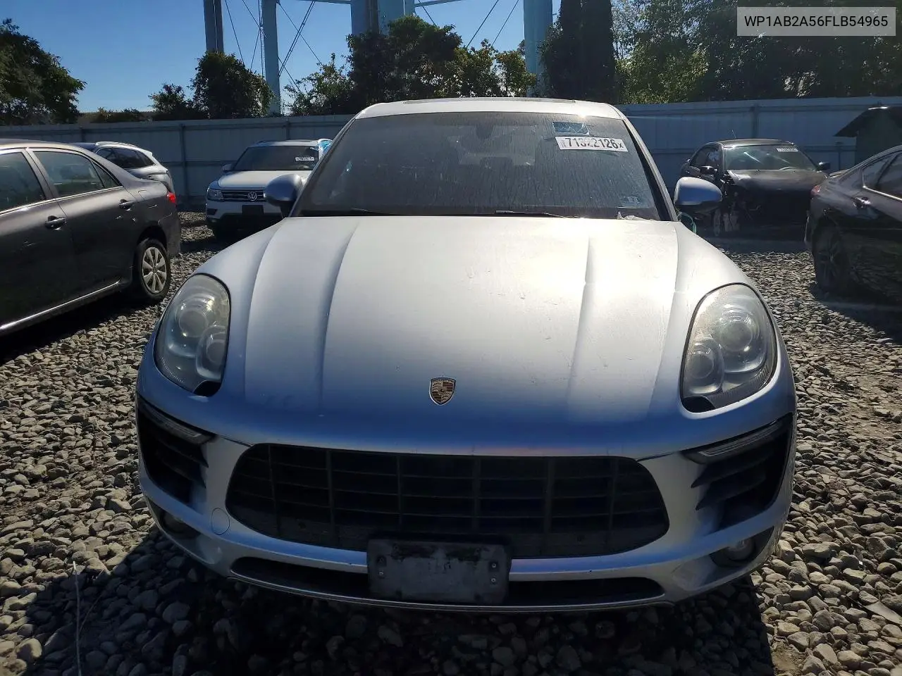 2015 PORSCHE MACAN VIN WP1AB2A56FLB54965 — фото 5