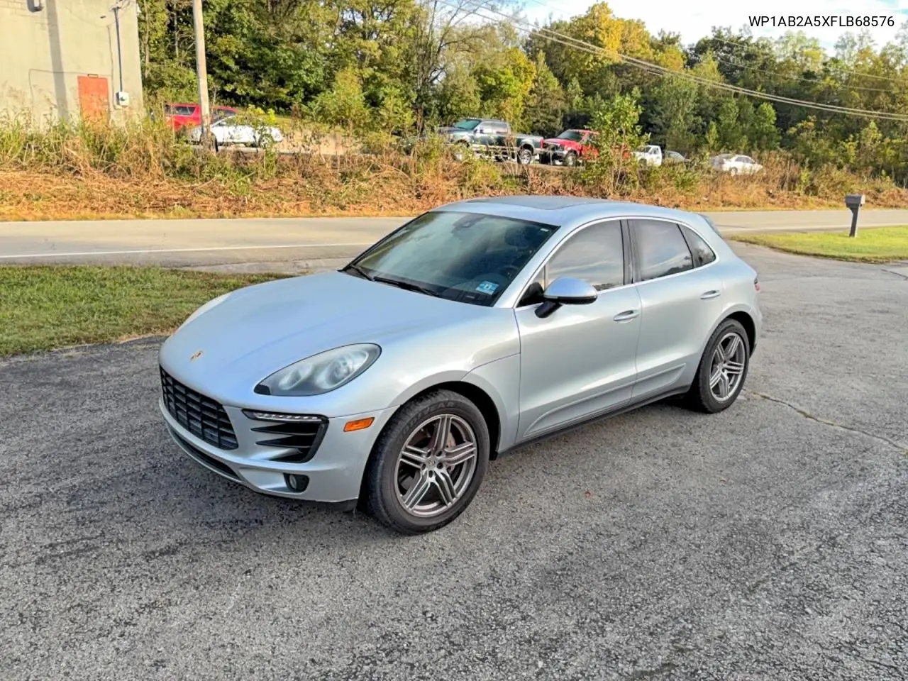 2015 PORSCHE MACAN VIN WP1AB2A5XFLB68576 — фото 2