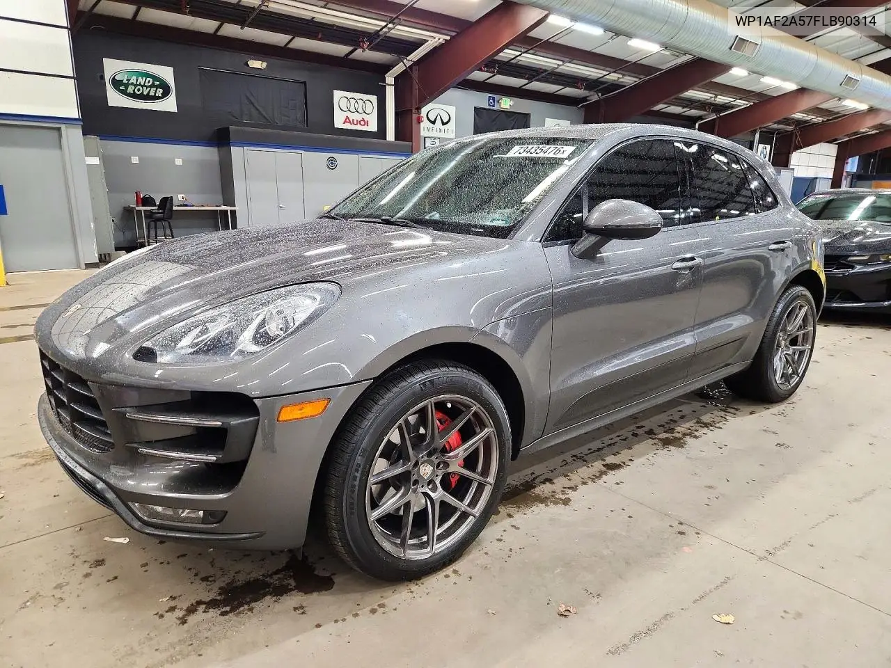 PORSCHE MACAN 2015, VIN WP1AF2A57FLB90314