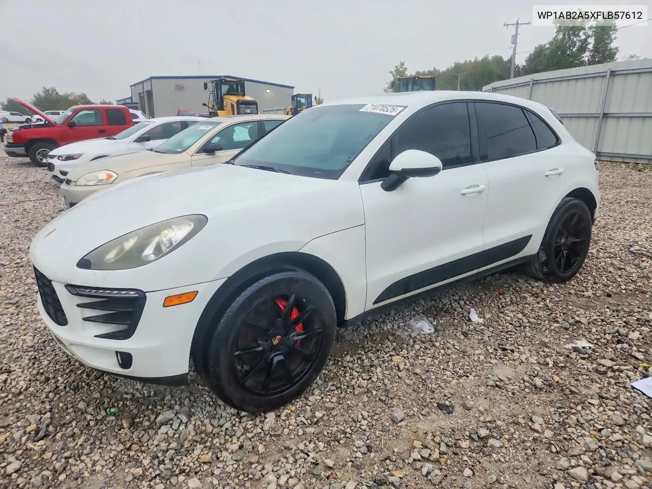 PORSCHE MACAN 2016, VIN WP1AB2A5XFLB57612