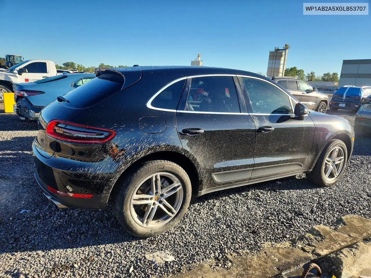 2016 PORSCHE MACAN VIN WP1AB2A5XGLB53707 — фото 3