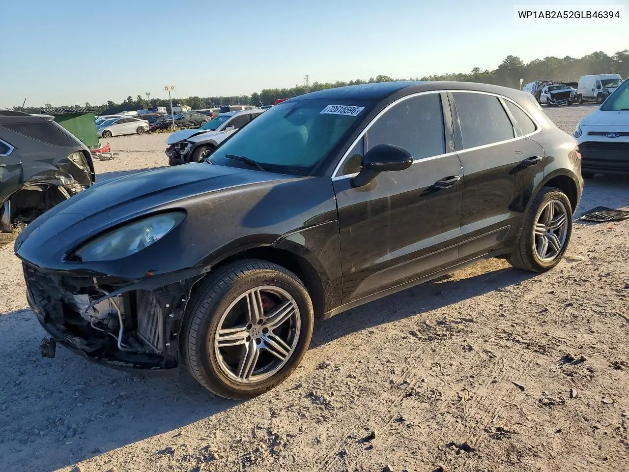 PORSCHE MACAN 2016, VIN WP1AB2A52GLB46394