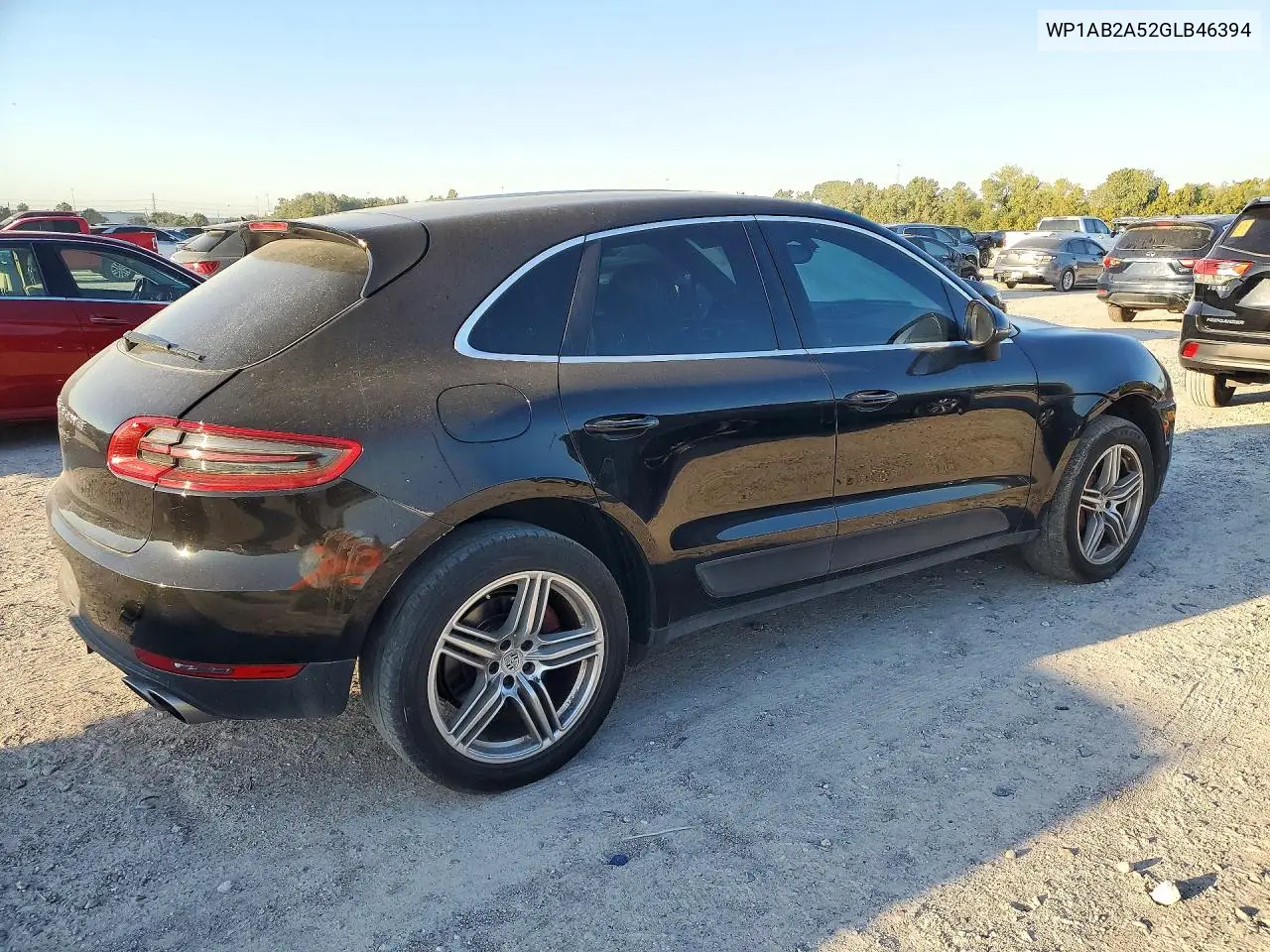 2016 PORSCHE MACAN VIN WP1AB2A52GLB46394 — фото 3