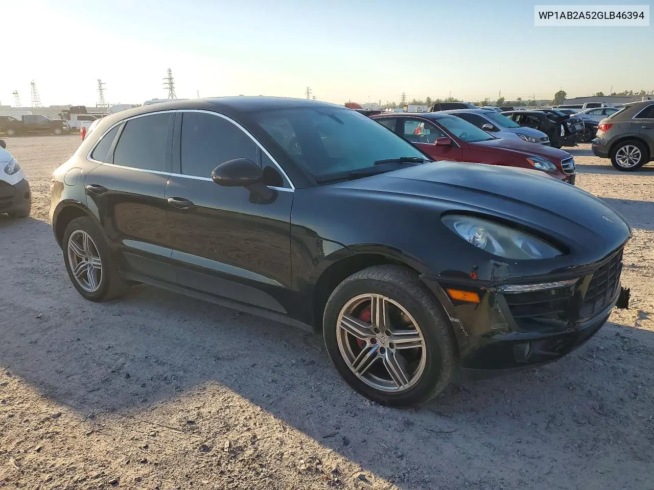 2016 PORSCHE MACAN VIN WP1AB2A52GLB46394 — фото 4