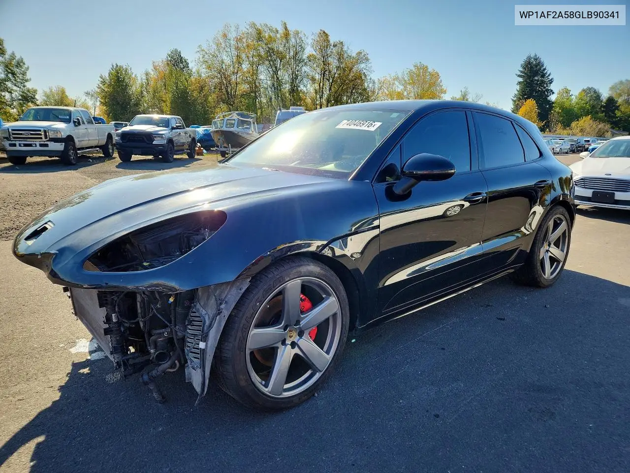 PORSCHE MACAN 2016, VIN WP1AF2A58GLB90341