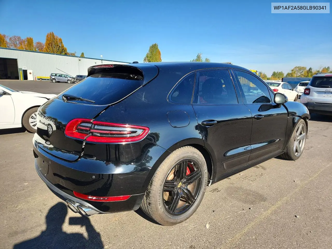 2016 PORSCHE MACAN VIN WP1AF2A58GLB90341 — фото 3