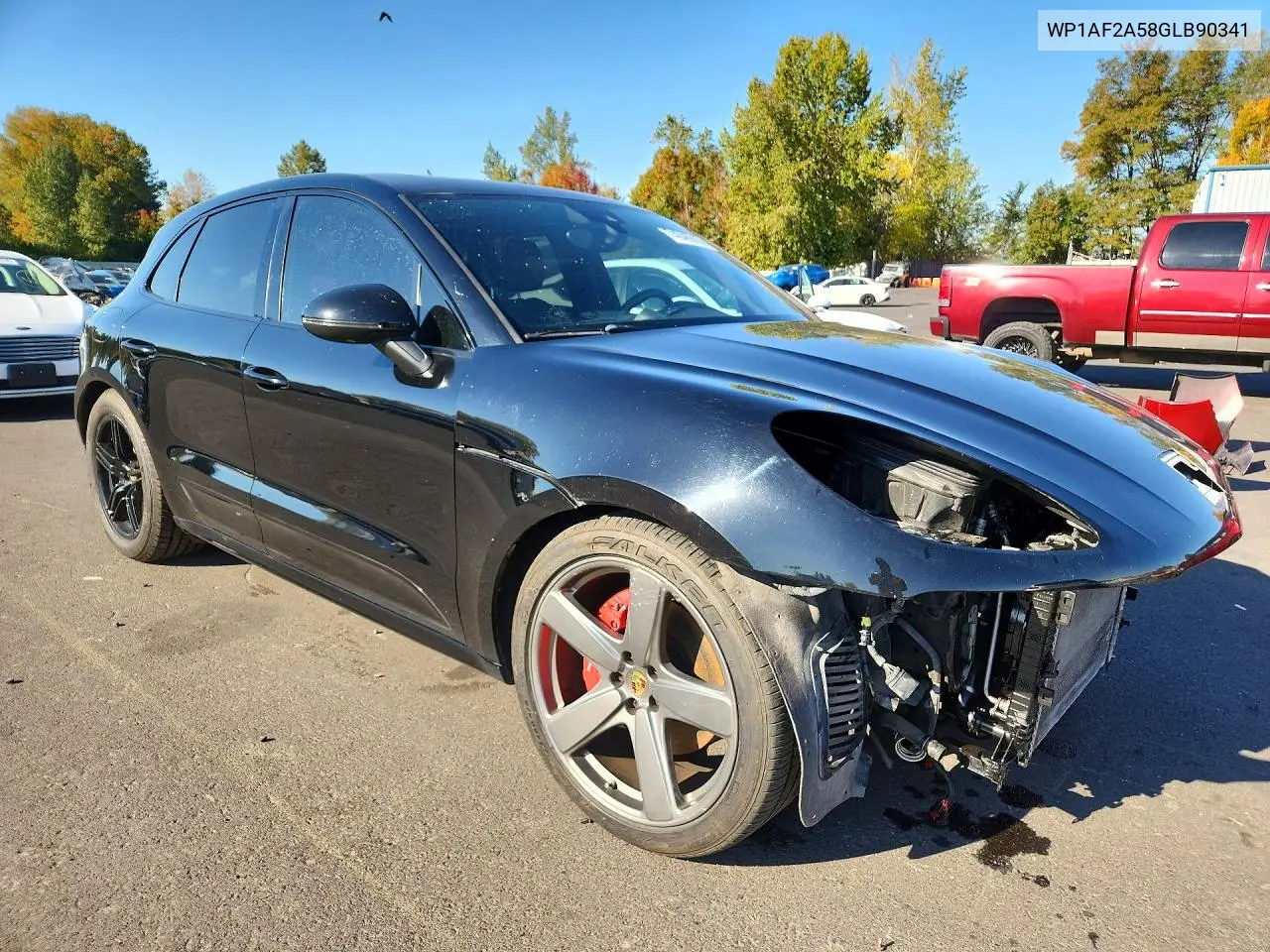 2016 PORSCHE MACAN VIN WP1AF2A58GLB90341 — фото 4