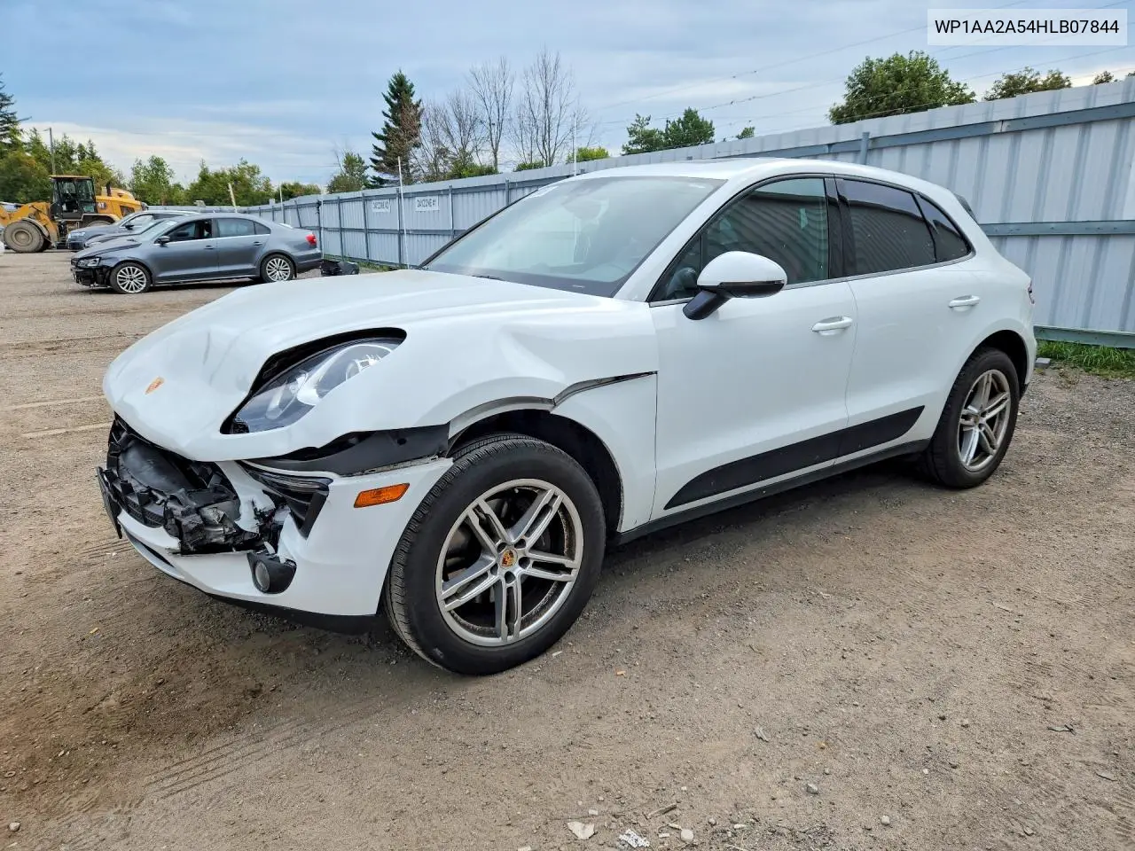 PORSCHE MACAN 2017, VIN WP1AA2A54HLB07844