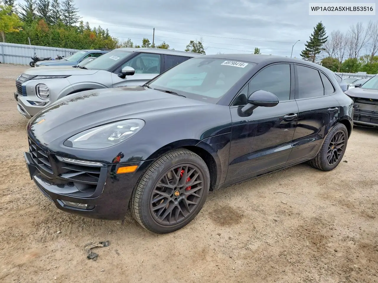 PORSCHE MACAN 2017, VIN WP1AG2A5XHLB53516