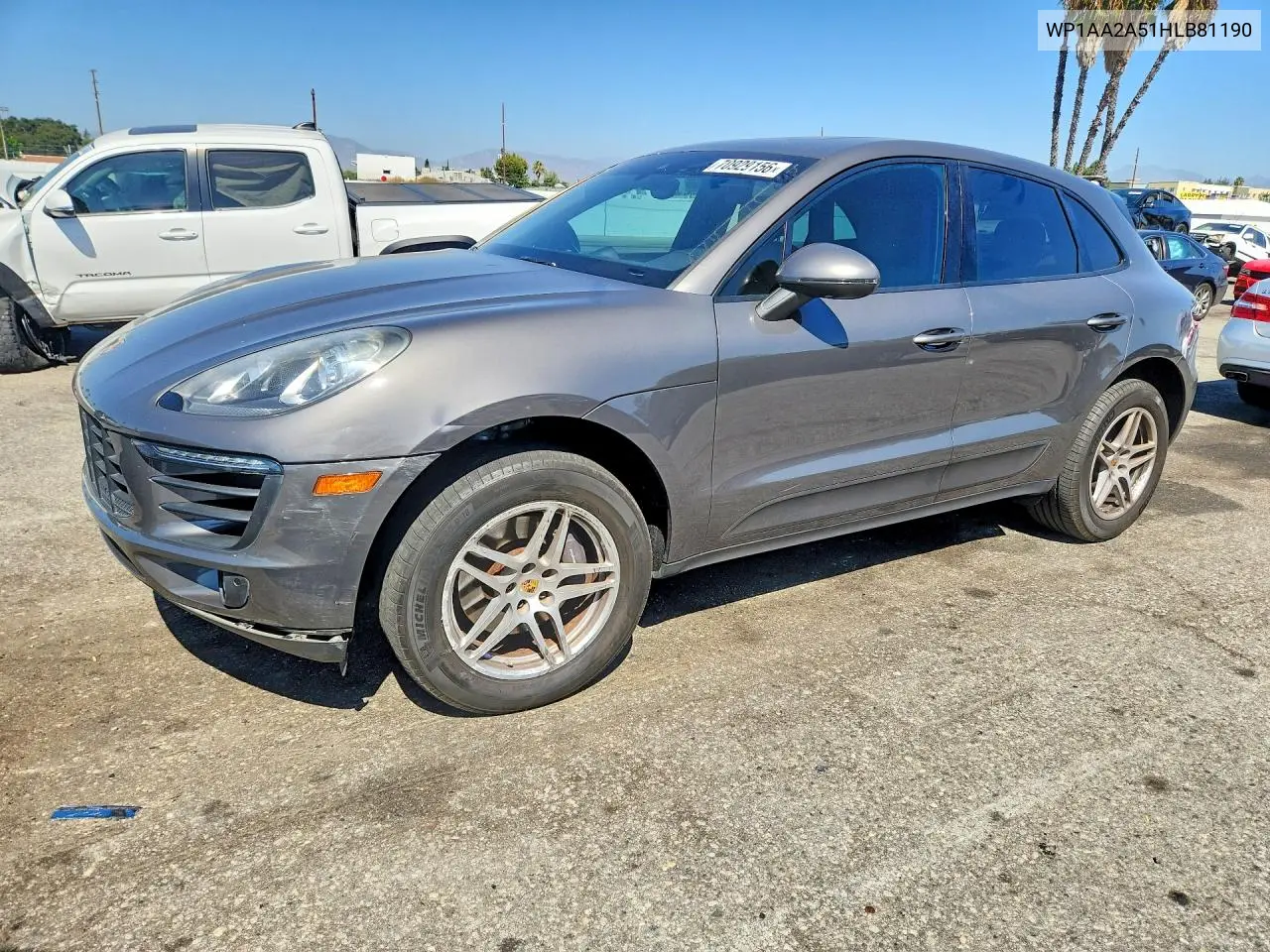 PORSCHE MACAN 2017, VIN WP1AA2A51HLB81190