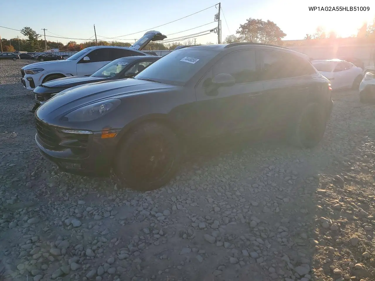 PORSCHE MACAN 2017, VIN WP1AG2A55HLB51009