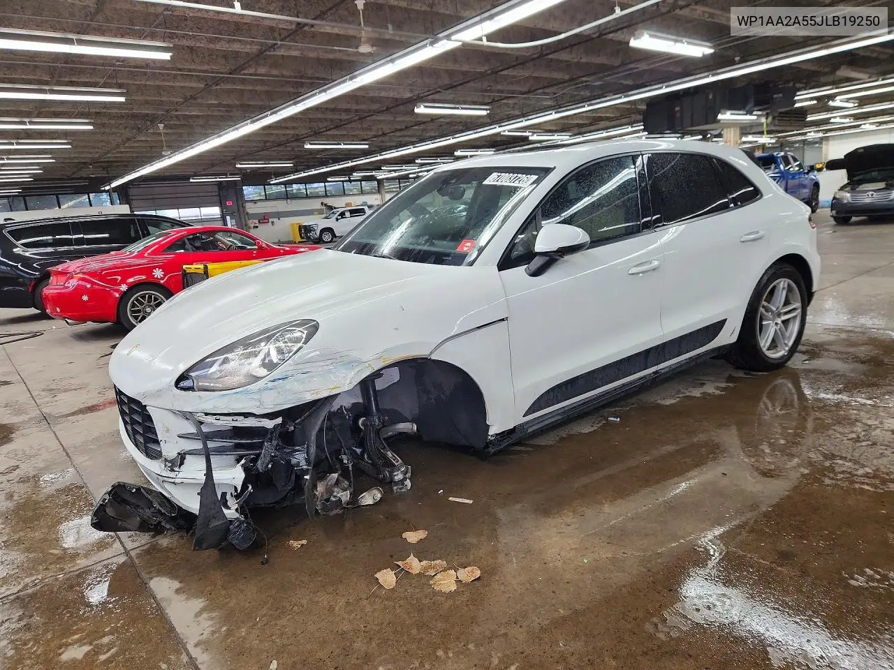 PORSCHE MACAN 2018, VIN WP1AA2A55JLB19250