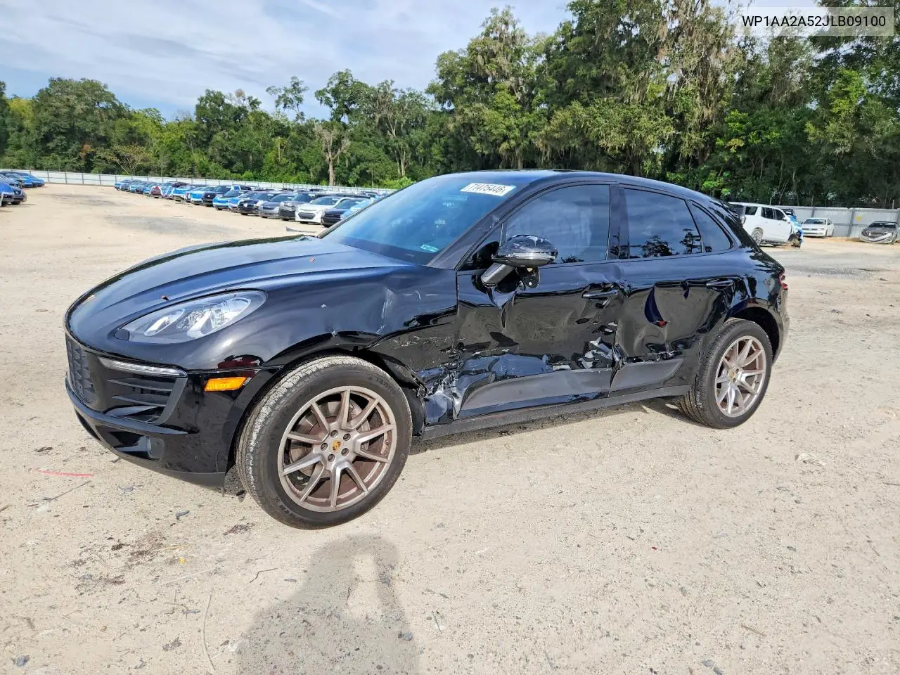 PORSCHE MACAN 2018, VIN WP1AA2A52JLB09100