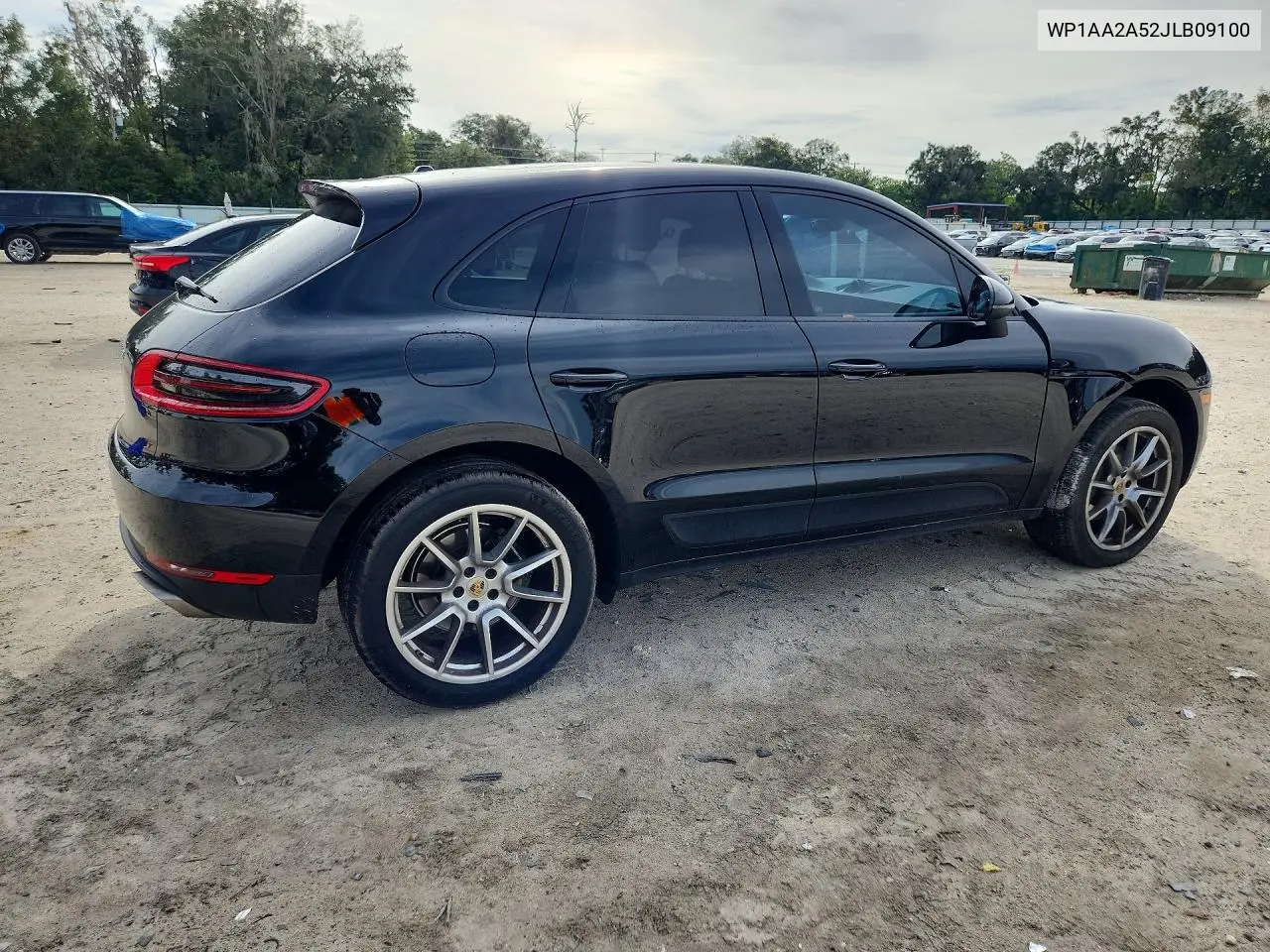 2018 PORSCHE MACAN VIN WP1AA2A52JLB09100 — фото 3