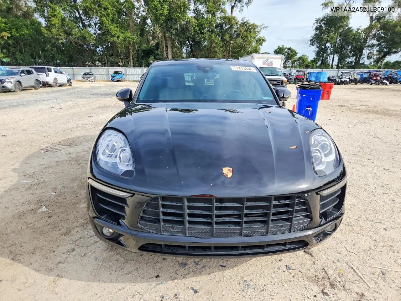 2018 PORSCHE MACAN VIN WP1AA2A52JLB09100 — фото 5