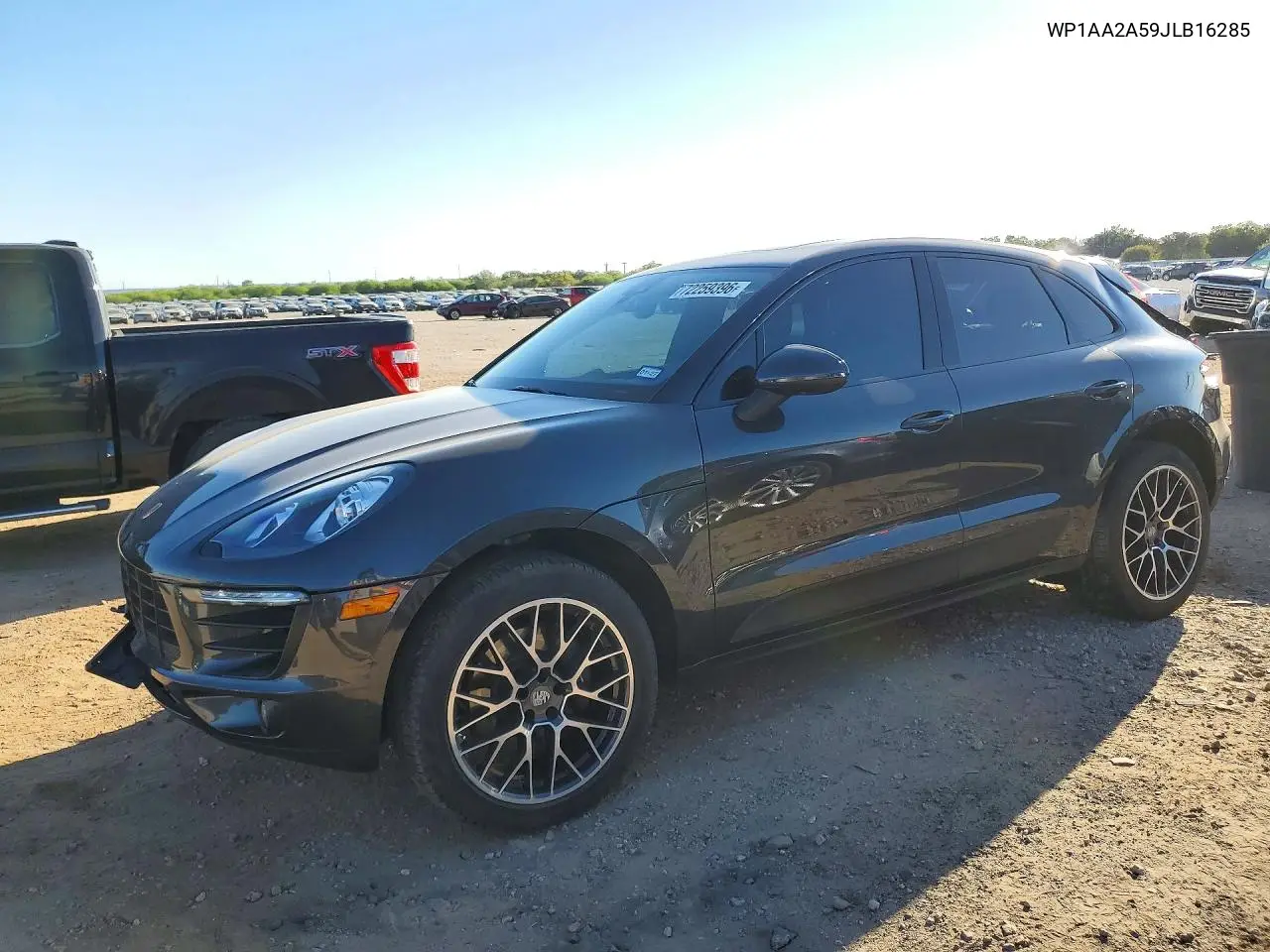 PORSCHE MACAN 2018, VIN WP1AA2A59JLB16285