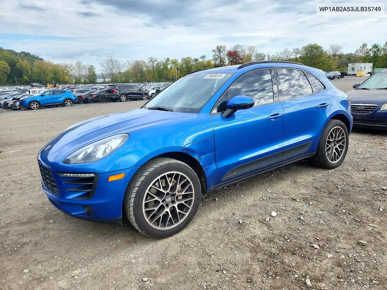 PORSCHE MACAN 2018, VIN WP1AB2A53JLB35749