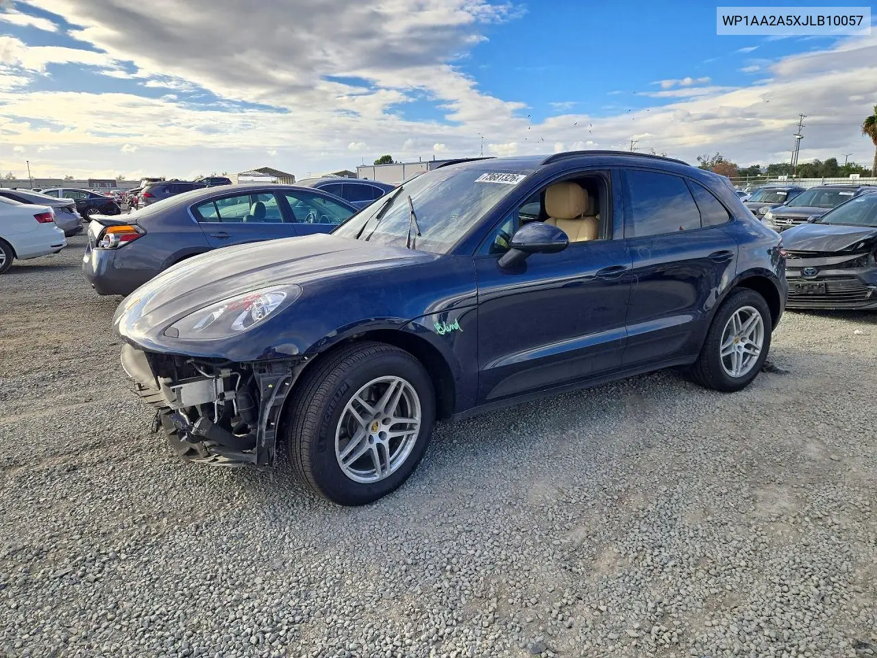 PORSCHE MACAN 2018, VIN WP1AA2A5XJLB10057