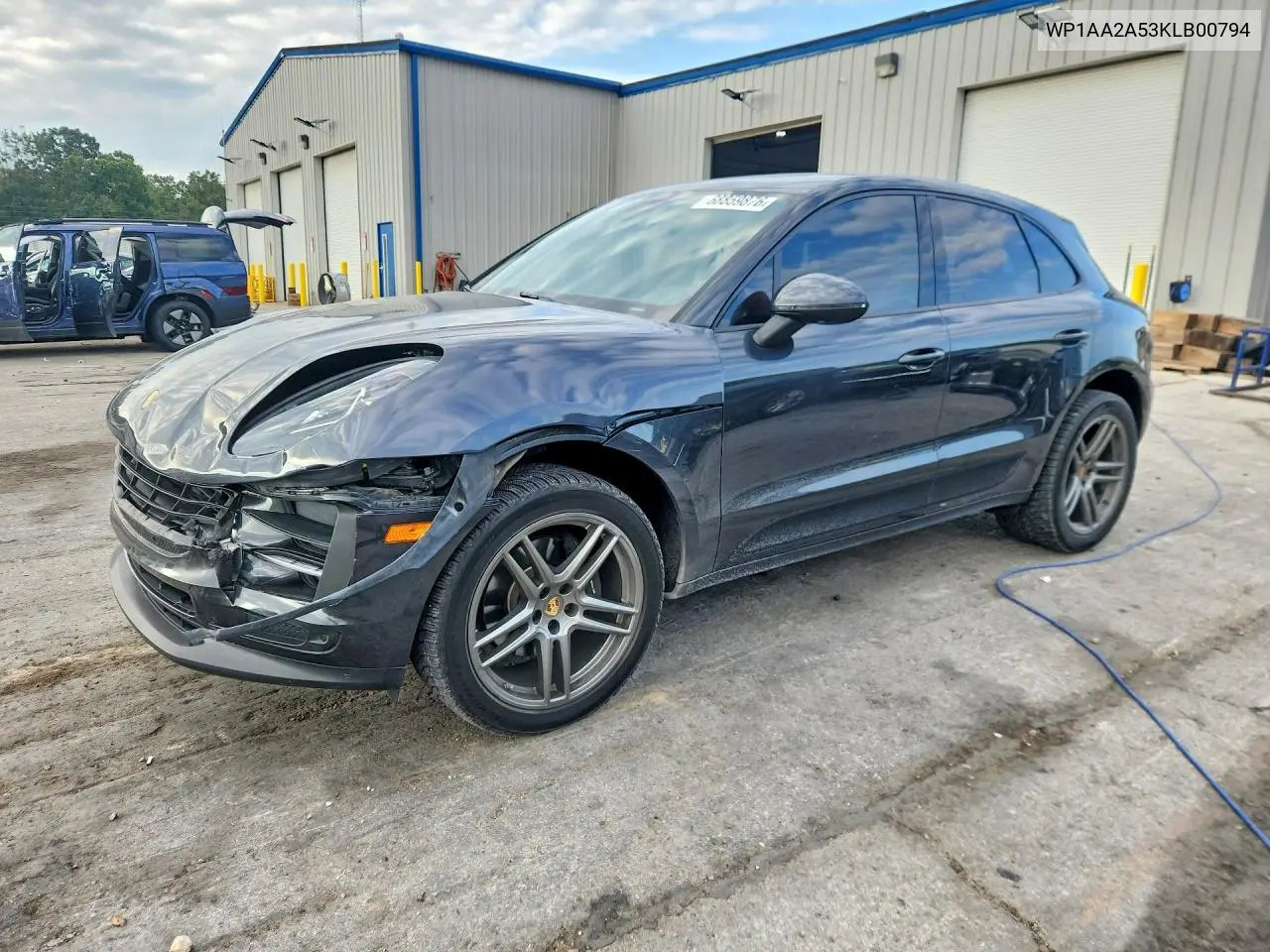 PORSCHE MACAN 2019, VIN WP1AA2A53KLB00794