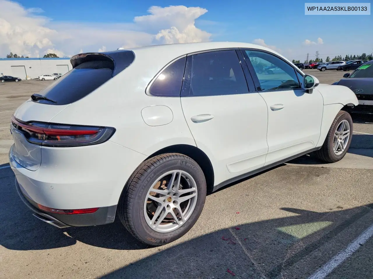 2019 PORSCHE MACAN VIN WP1AA2A53KLB00133 — фото 3