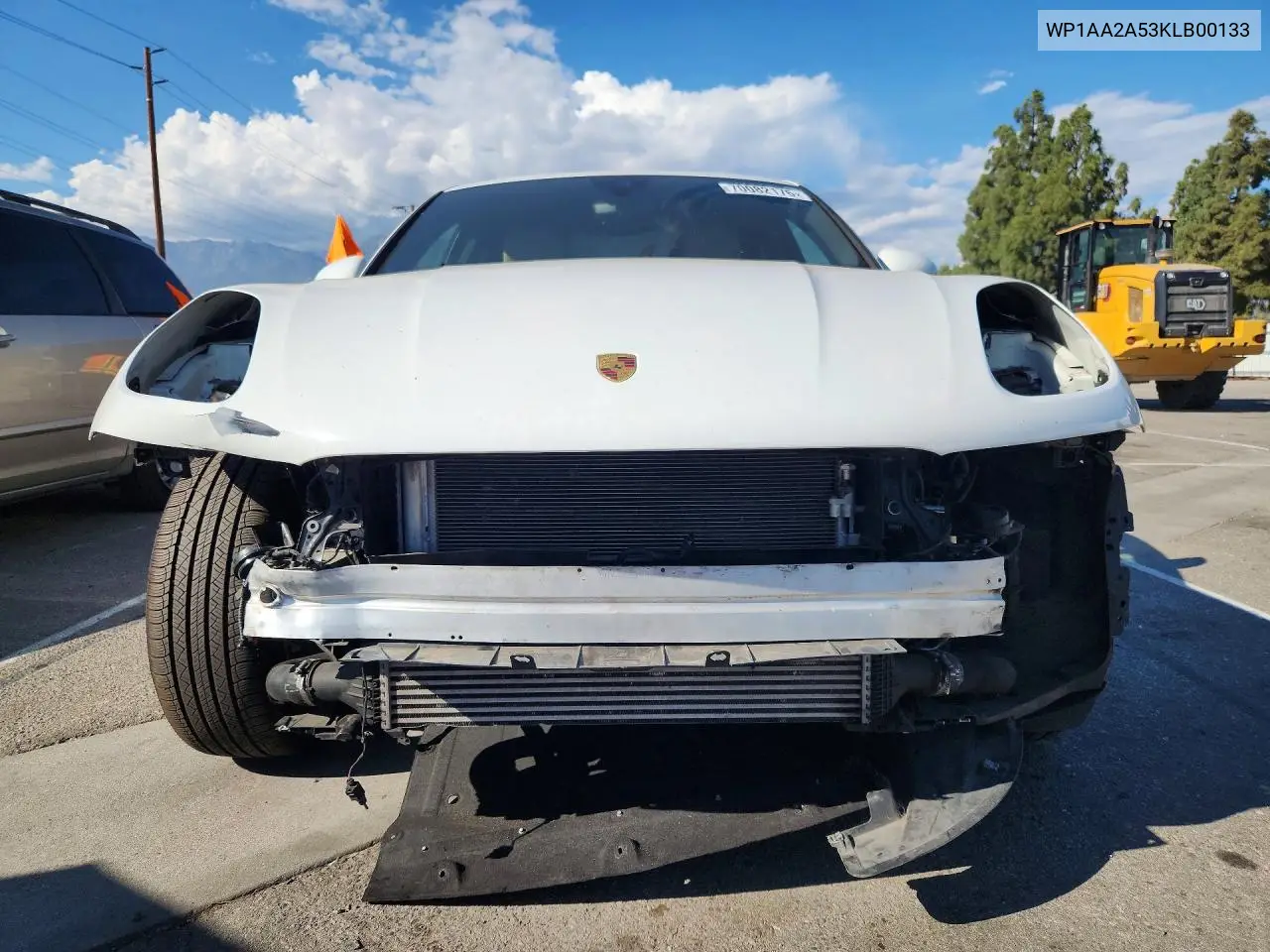 2019 PORSCHE MACAN VIN WP1AA2A53KLB00133 — фото 5