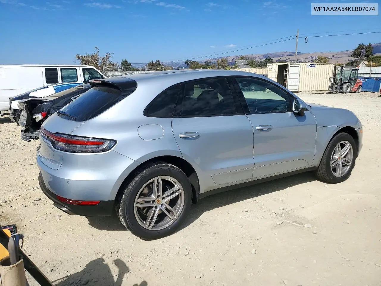2019 PORSCHE MACAN VIN WP1AA2A54KLB07074 — фото 3