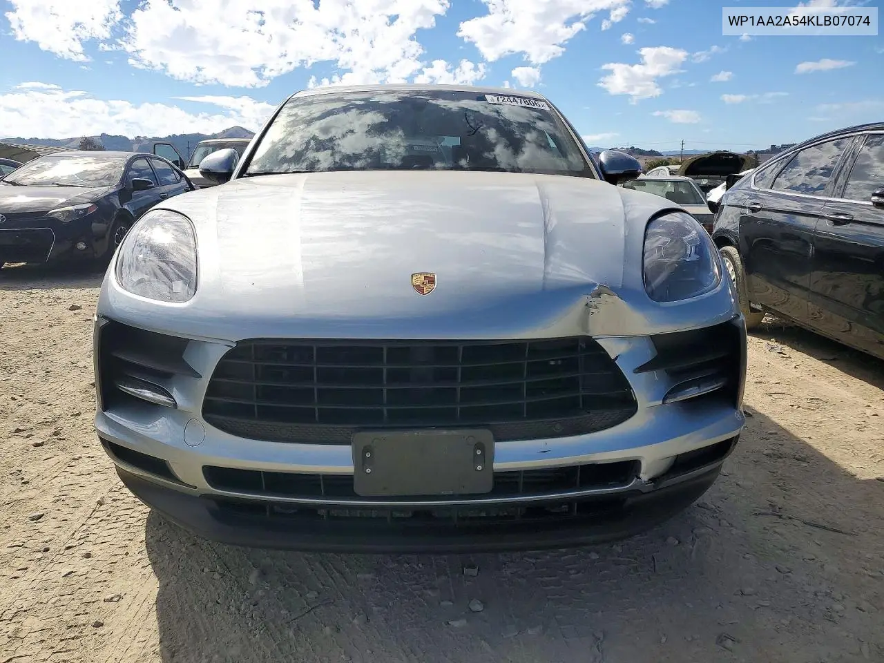 2019 PORSCHE MACAN VIN WP1AA2A54KLB07074 — фото 5