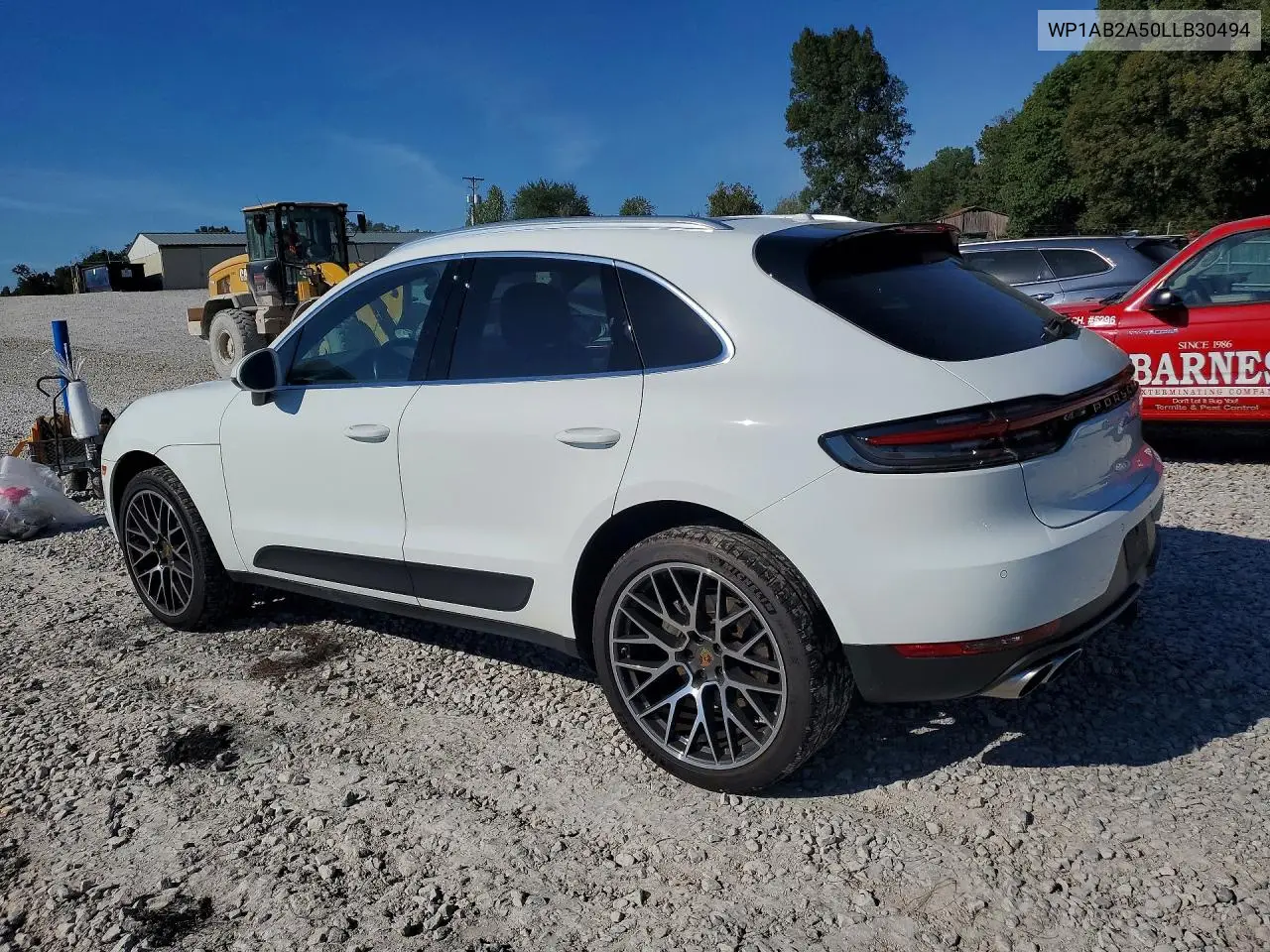 2020 PORSCHE MACAN VIN WP1AB2A50LLB30494 — фото 2