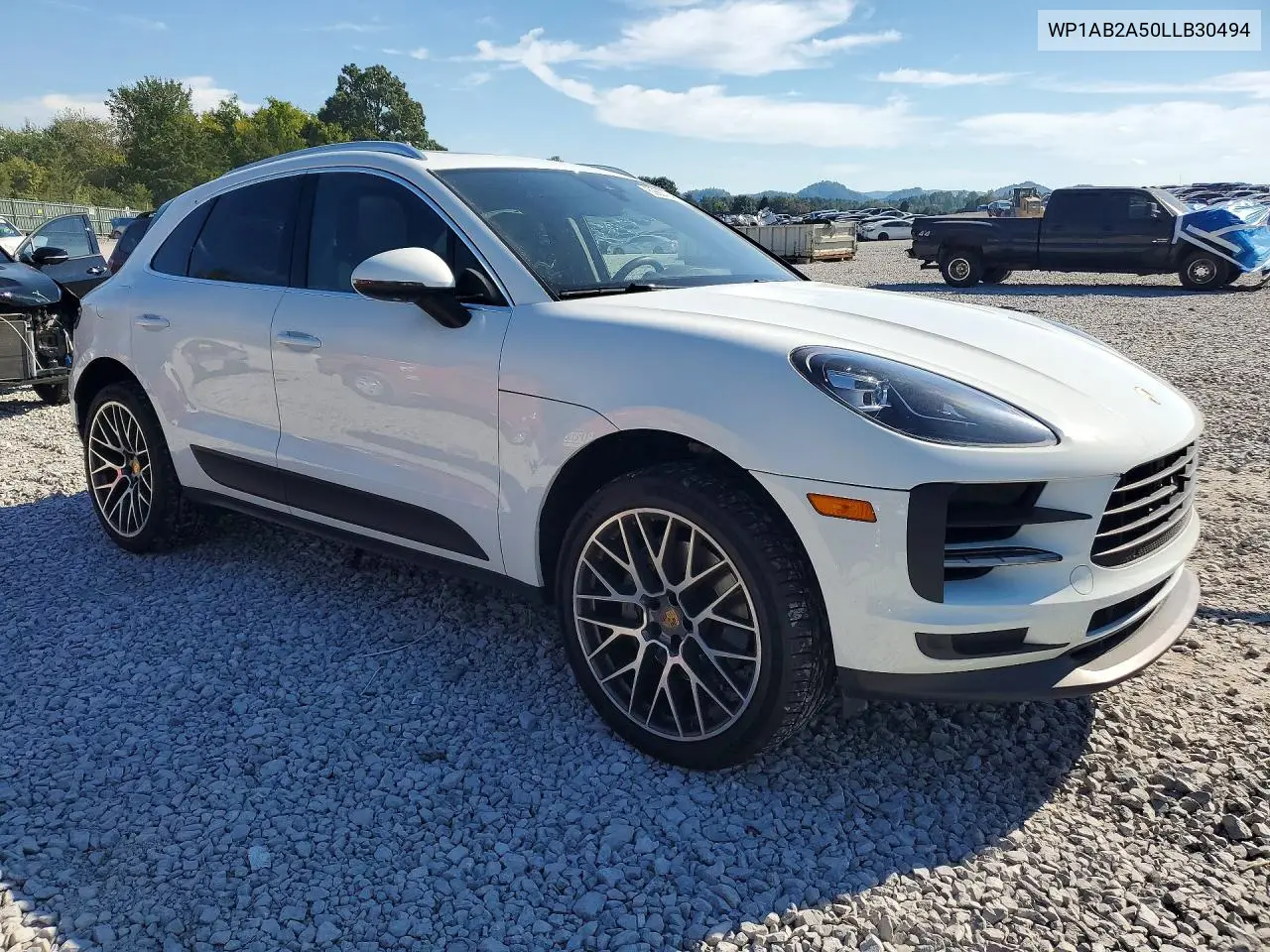 2020 PORSCHE MACAN VIN WP1AB2A50LLB30494 — фото 4