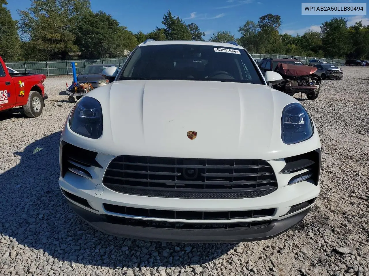 2020 PORSCHE MACAN VIN WP1AB2A50LLB30494 — фото 5
