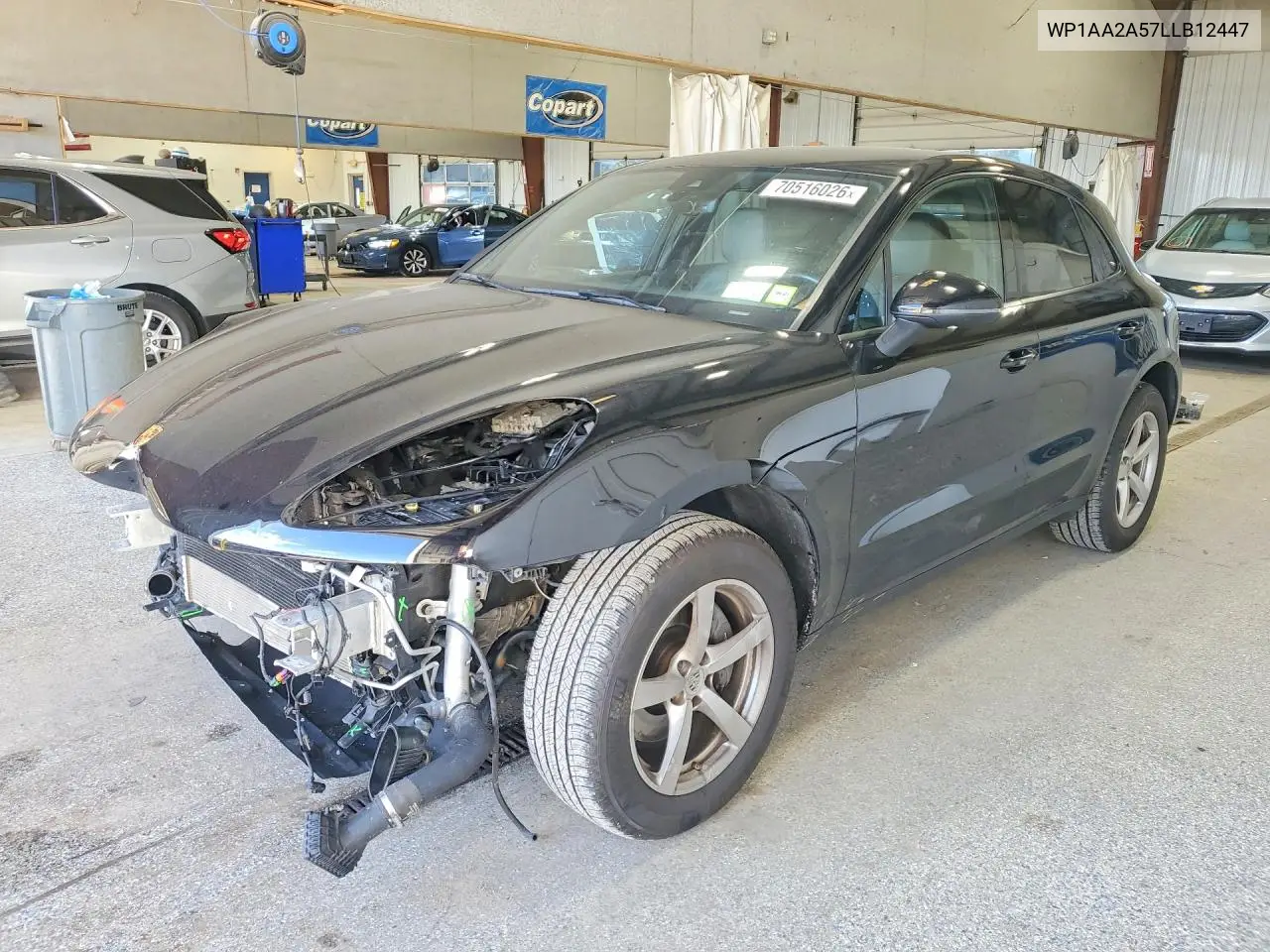 PORSCHE MACAN 2020, VIN WP1AA2A57LLB12447