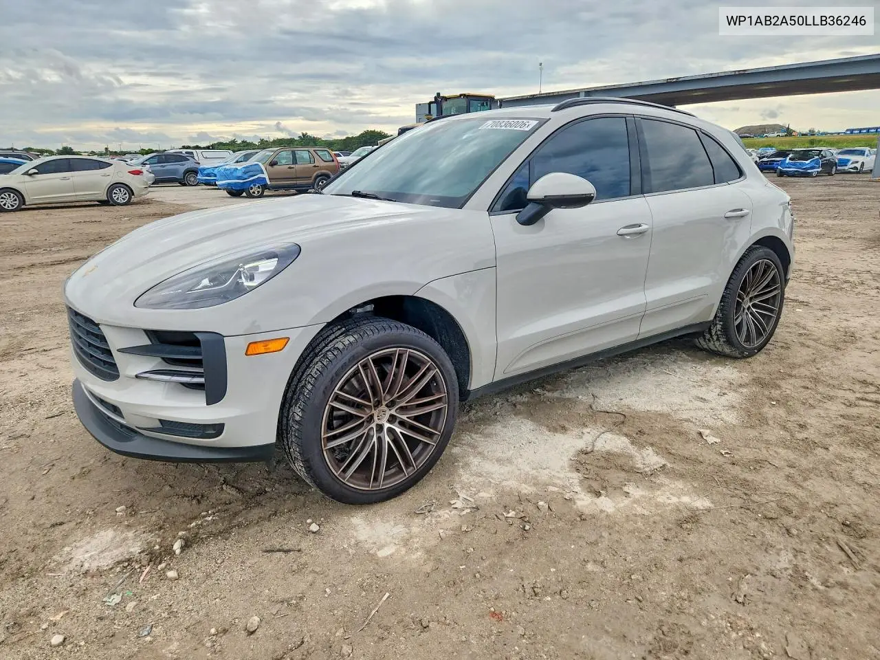 PORSCHE MACAN 2020, VIN WP1AB2A50LLB36246