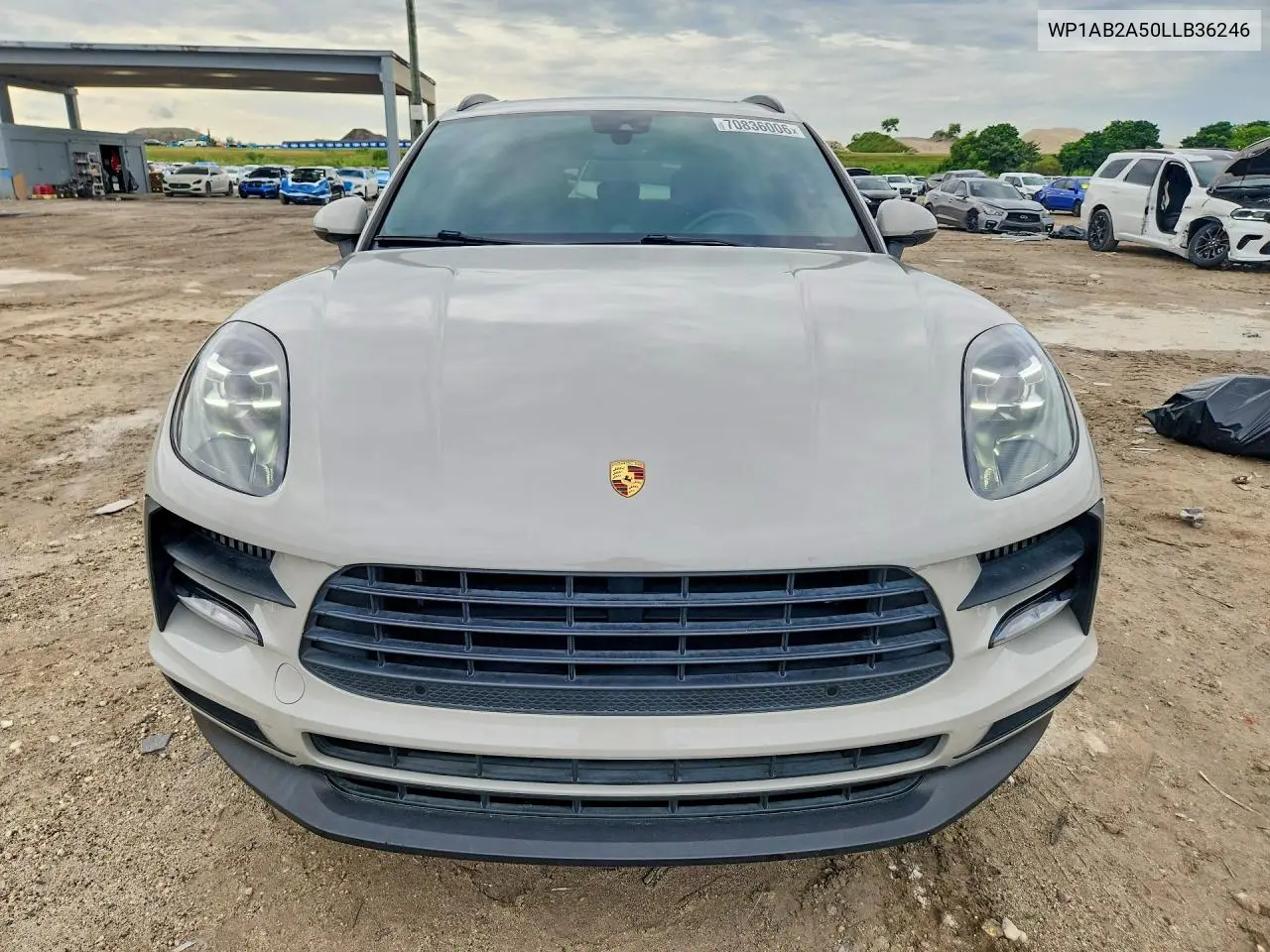 2020 PORSCHE MACAN VIN WP1AB2A50LLB36246 — фото 5