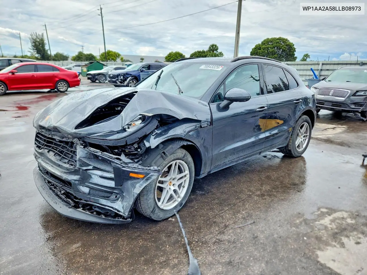 PORSCHE MACAN 2020, VIN WP1AA2A58LLB08973