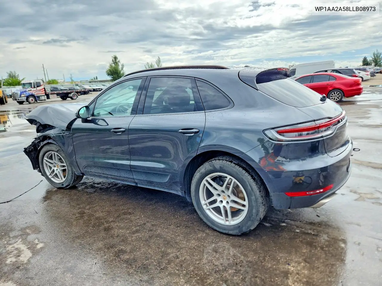 2020 PORSCHE MACAN VIN WP1AA2A58LLB08973 — фото 2